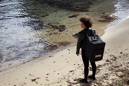 Sela SE 090 Cajon Backpack with Accessory Compartment Suitable for Cajons with Maximum Dimensions 30 x 30 x 50 cm 6 mm Protective Padding
