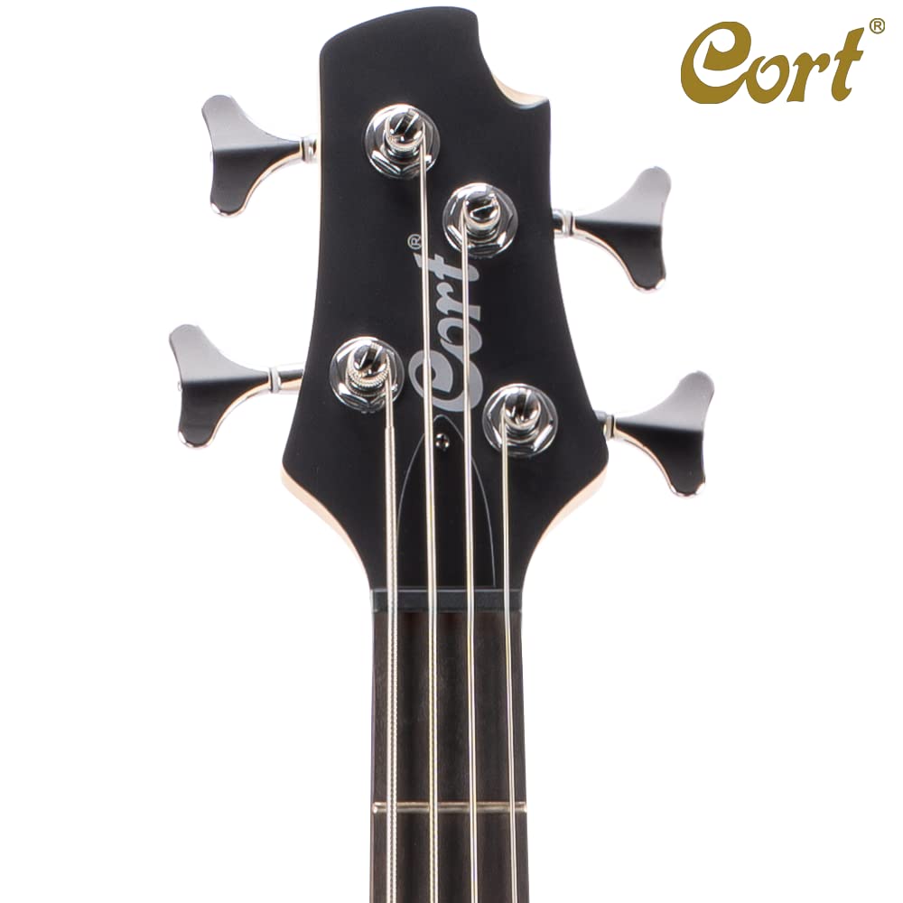 Action Bass-Plus-BK Black Poplr Bd 2Bnd Act Eq P&J P/up