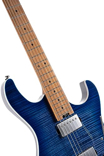 Cort G290 Fat II Electric Guitar, Bright Blue Burst