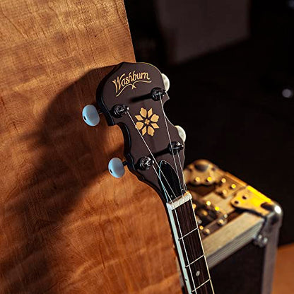 Washburn Banjo Series B7 Banjo, Nat