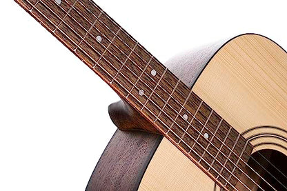 Cort Earth Series Dreadnought Acoustic Guitar Starter Pack. Open Pore