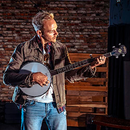 Washburn Banjo Series B7 Banjo, Nat