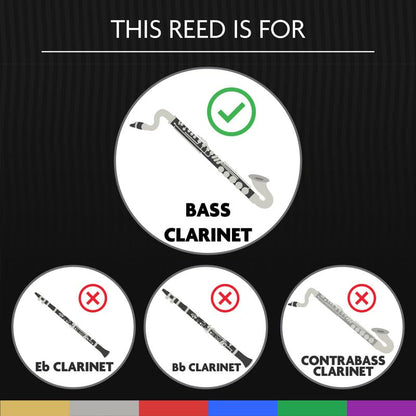 Légère Reeds Premium Synthetic Woodwind Reed, Bass Clarinet, Classic