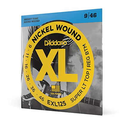 D'Addario Nickel Wound Electric Guitar Strings