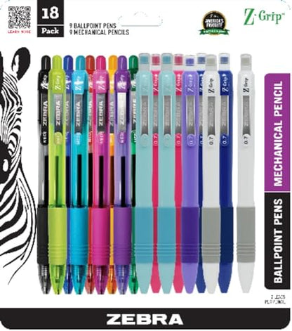 Zebra Pen Z-Grip Retractable Ballpoint Pen