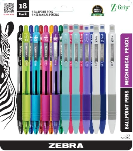 Zebra Pen Z-Grip Retractable Ballpoint Pen
