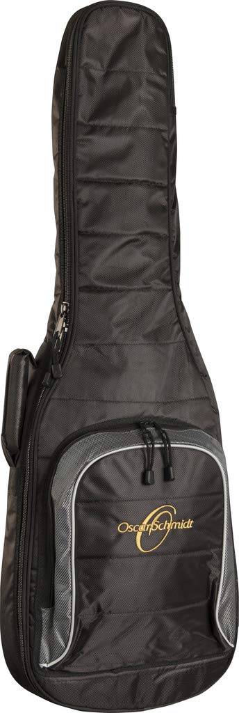 Oscar Schmidt OSGBEG5, 5mm Padding, Black Electric Guitar Gig Bag