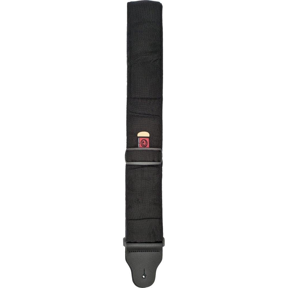 D'Addario Accessories Bass Guitar Strap - Bass Strap - Guitar Strap for Bass Players - Internal Pad - Black - 3" Wide