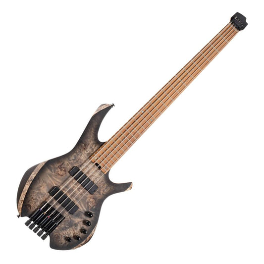 Cort 5-String Headless Space Bass Star Dust Black