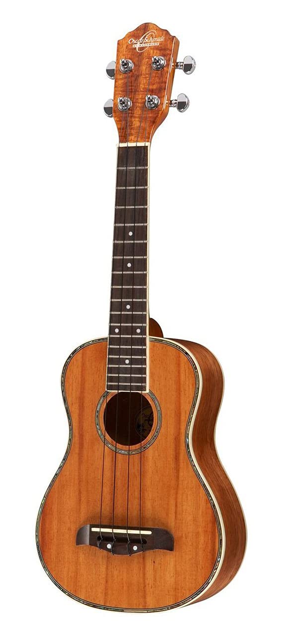 Oscar Schmidt, 4-String Ukulele, Natural (OU5EK-A-U)
