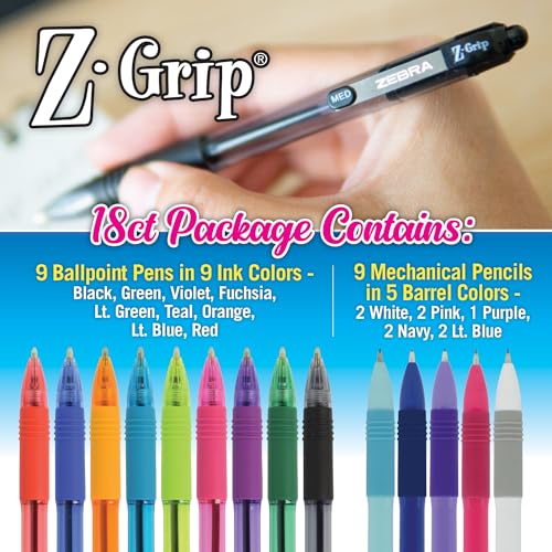 Zebra Pen Z-Grip Retractable Ballpoint Pen