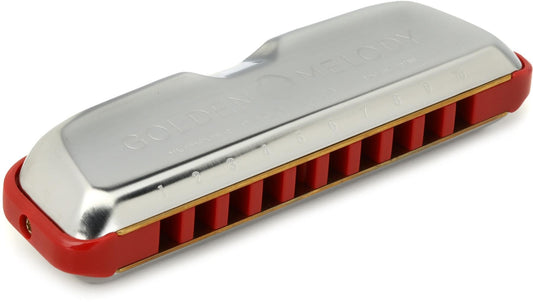 Hohner Golden Melody Harmonica - Key of D Version 2