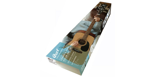 Cort Standard Series Trailblazer Acoustic Guitar Pack, Open Pore