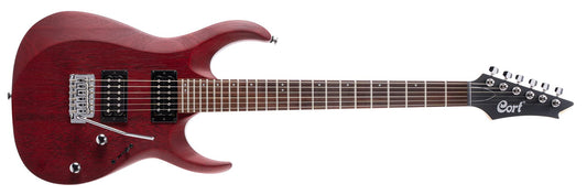 Cort X100 - black cherry open pores - Electric guitar