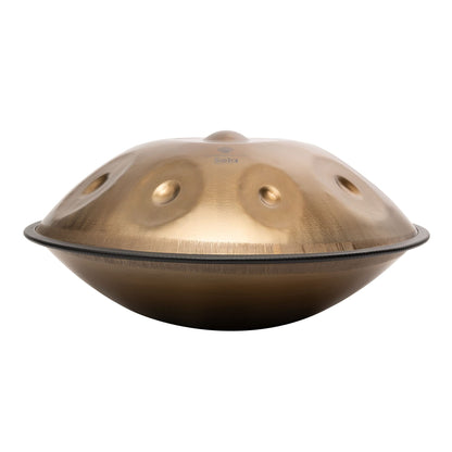 Sela Unity 9-note Handpan - C# Kurd, Stainless Steel