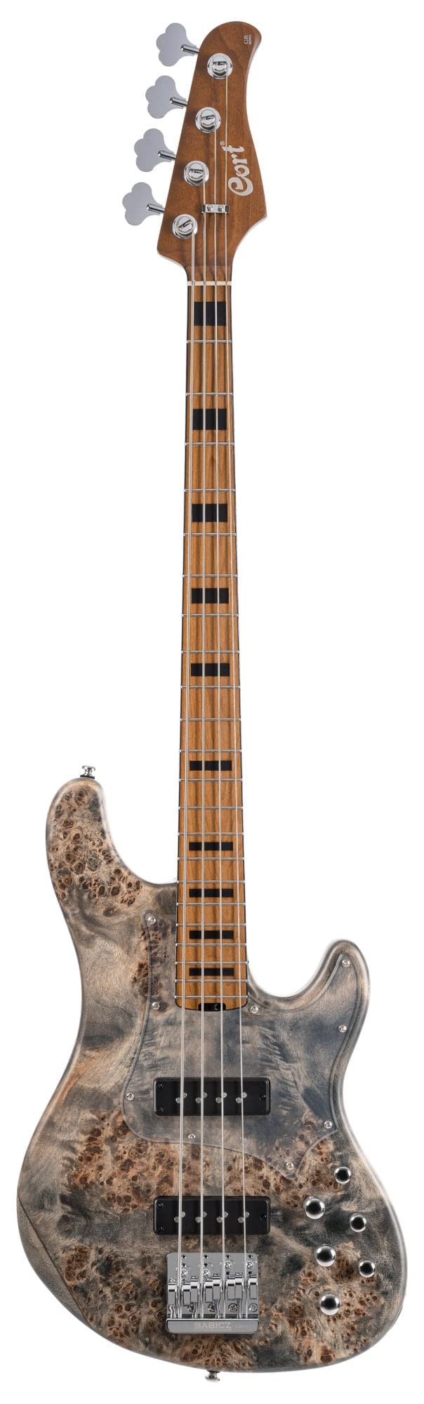 Cort, 4-String Guitar, Right, Open Pore Charcoal Grey, Full (GBMODERN4OPCG)