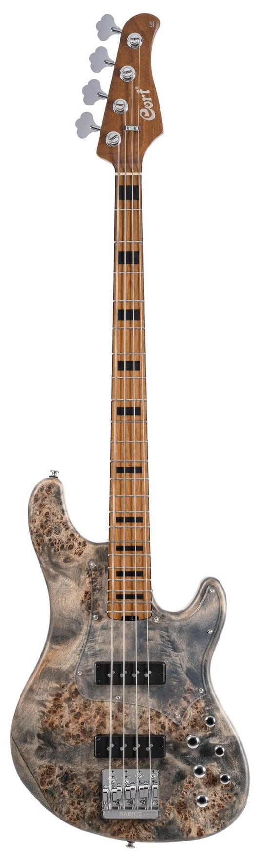 Cort, 4-String Guitar, Right, Open Pore Charcoal Grey, Full (GBMODERN4OPCG)