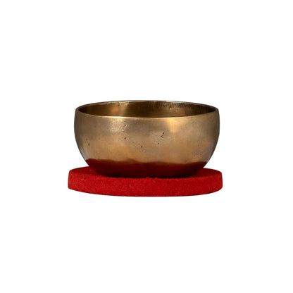 Sela 4.7-Inch Brass Tibetan Singing Bowl with Mallet and Bag for Meditation, Yoga, and Sound Massages-Helps to Relieve Stress, Deeply Relax, and Bring Harmony to Mind and Body. (SE260)
