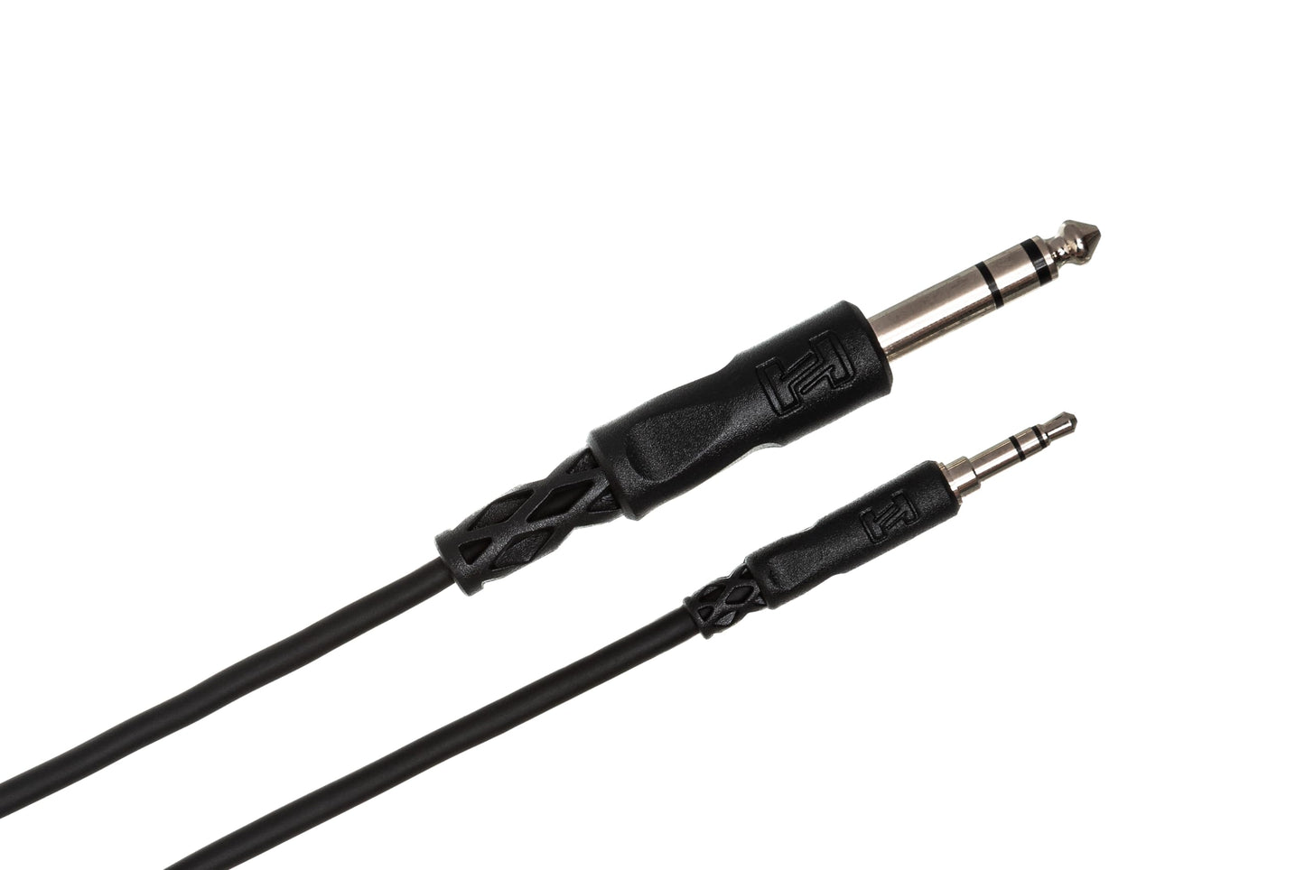 Hosa CMS-110 3.5 mm TRS to 1/4" TRS Stereo Interconnect Cable, 10 Feet