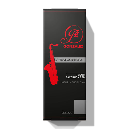 Gonzalez Classic Tenor Saxophone Reeds Box of 5 Strength 2.5