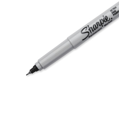 SHARPIE Permanent Markers, Ultra Fine Point, 12 Count