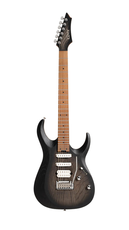 Cort X700 Triality High Performance 6-String Electric Guitar Black Burst