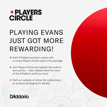 Evans G1 Clear Drumhead, 6 Inch