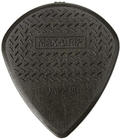Jazz III Max Grip pick pack 6