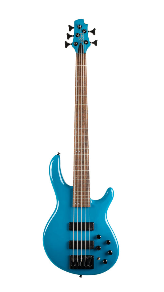 Cort Artisan Series C5 Deluxe 5-String Bass Candy Blue