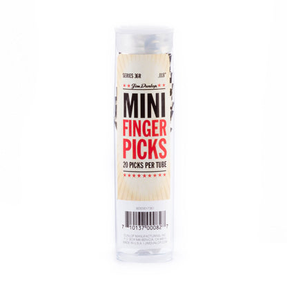 Dunlop Nickel Silver Fingerpick, Tube of 20