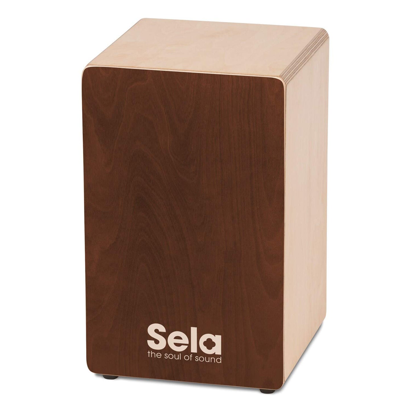 Sela Percussion Birchwood Box Drum Bundle with Internal snares, Includes Cajon Backpack, Sitting pad and Learn to Play Book, Made in Germany, 2 Year Warranty (SE191EN)