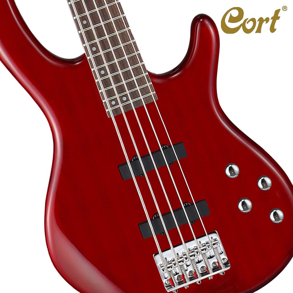 Cort B-001 – 0760 – 0 Electric Bass 5 String Modern Style Entry Level Quality