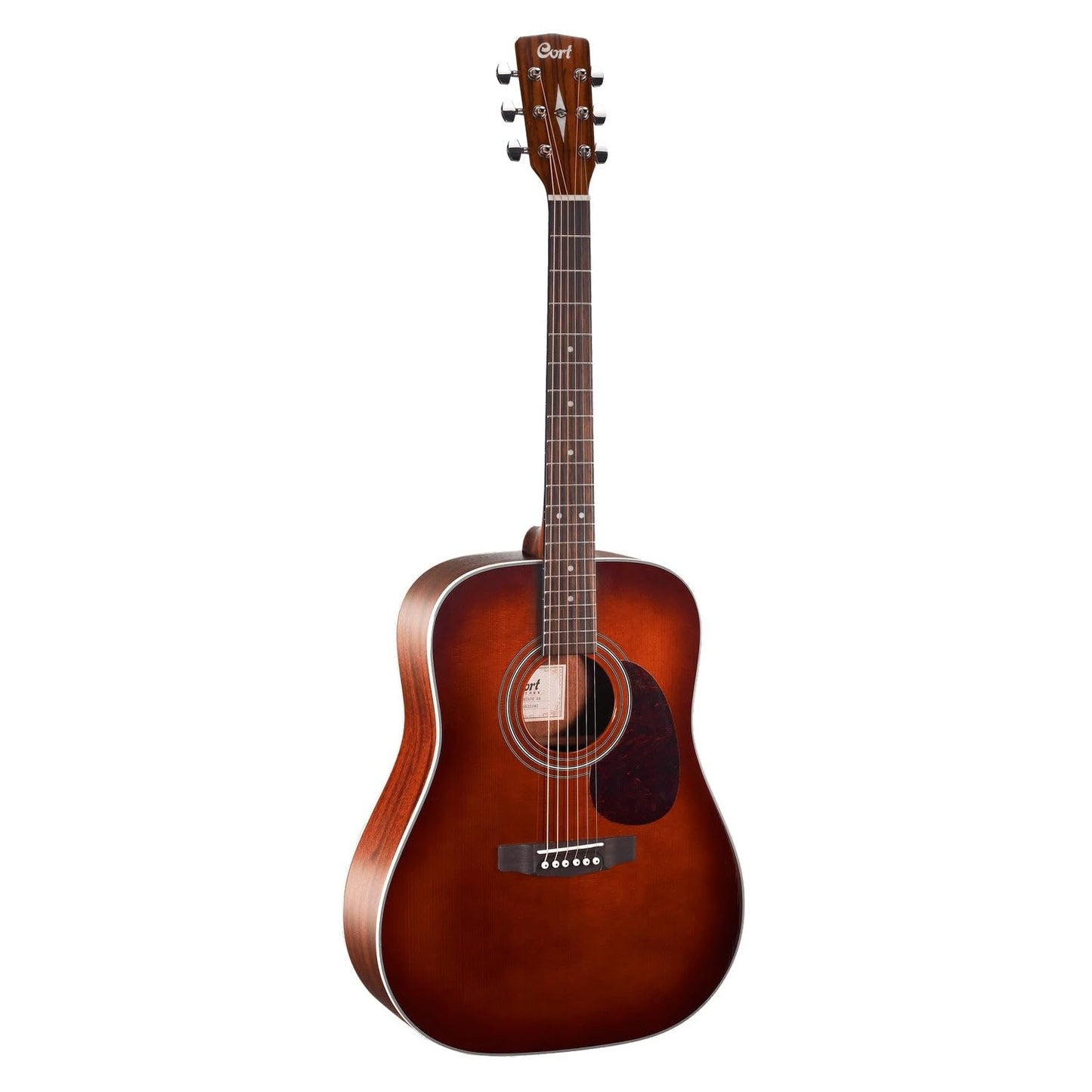 Cort Earth Series Earth70 Acoustic Guitar, Solid Spruce Top, Brown