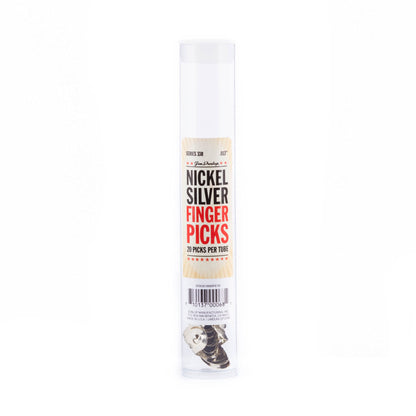 Jim Dunlop 33P013 .013-Inch Nickel Silver Finger and Thumbpicks