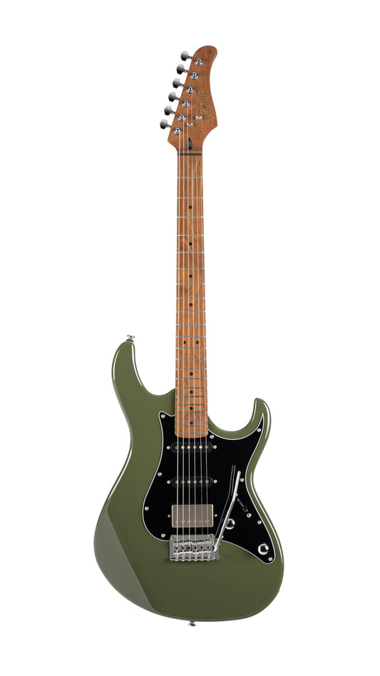 Cort G250 SE 6-String Solid-Body Electric Guitar Olive Dark Green