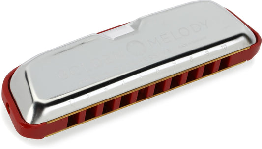 Hohner Golden Melody Progressive Harmonica, Key of B (M544BX-B)