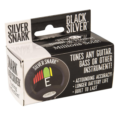 Snark 2 Clip-on All Instrument Tuner-Black/Silver (SIL2-BLACK)