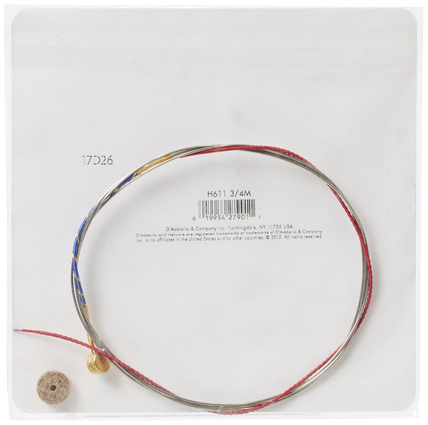 D'Addario Helicore Orchestral Bass String Set