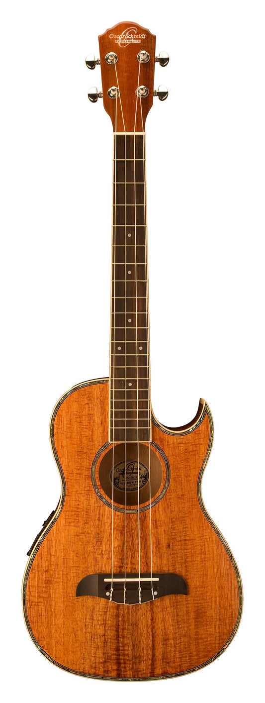 Oscar Schmidt, 4-String Ukulele, Natural (OU55CEK-A-U)