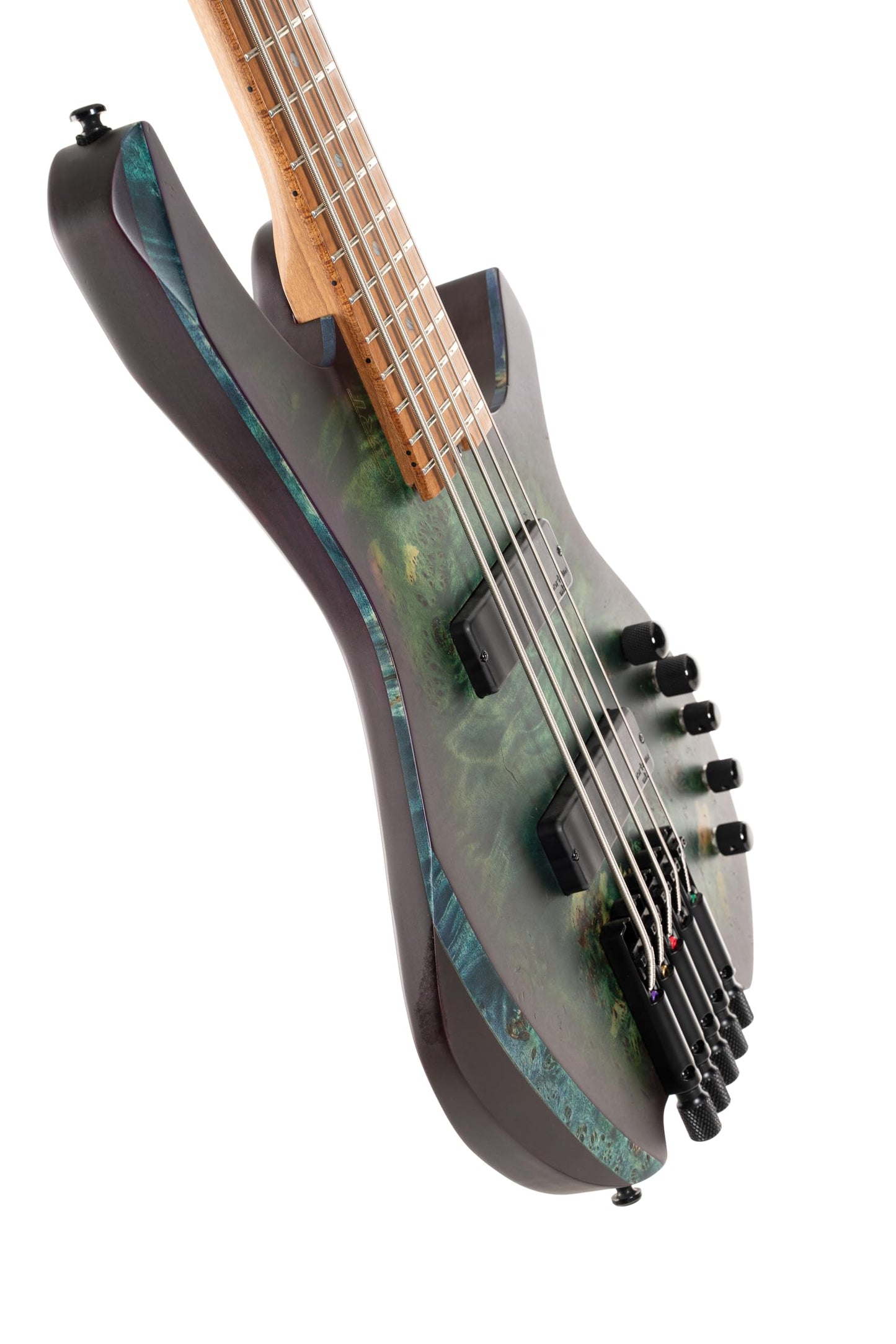 Cort 5-String Headless Space Bass Star Dust Green
