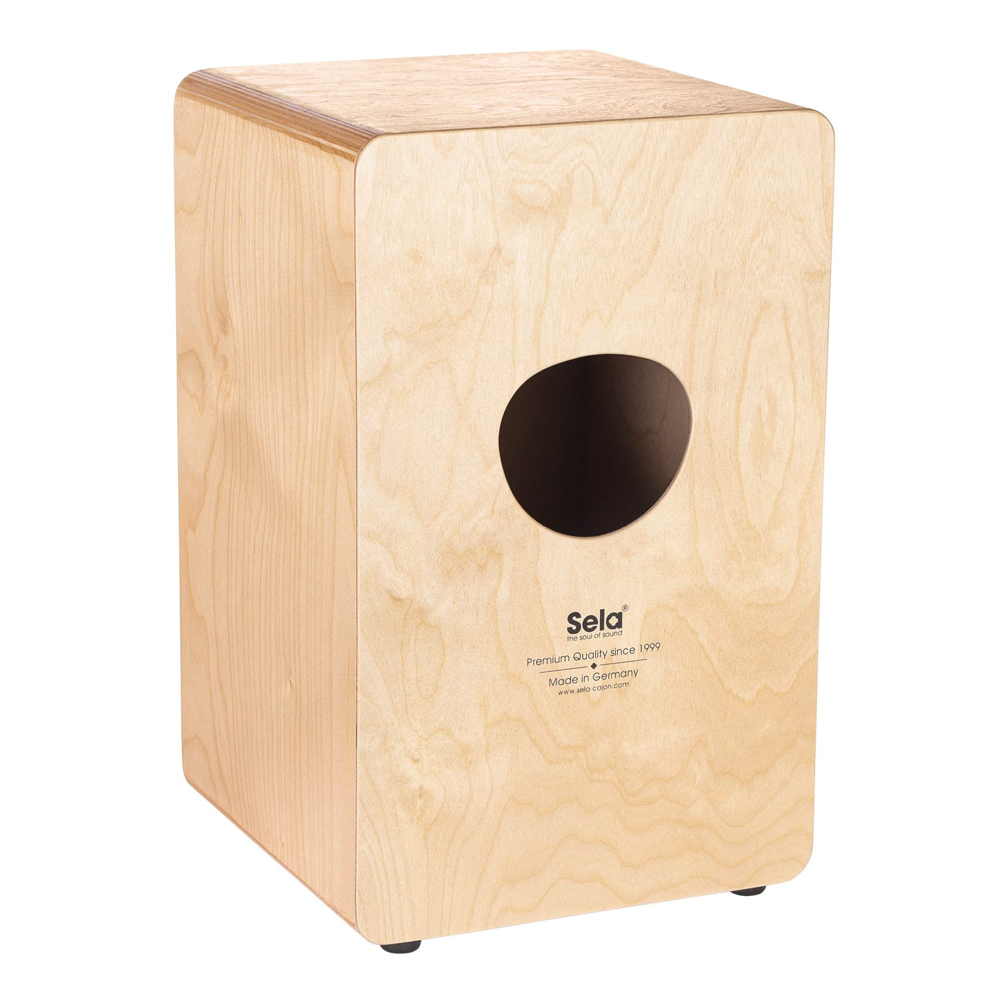 Sela Percussion Art Series Cajon Birchwood Box Drum with Internal Snares, Made in Germany, 2 Year Warranty (SE173)