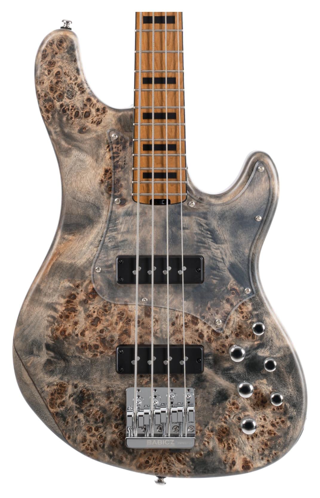 Cort, 4-String Guitar, Right, Open Pore Charcoal Grey, Full (GBMODERN4OPCG)