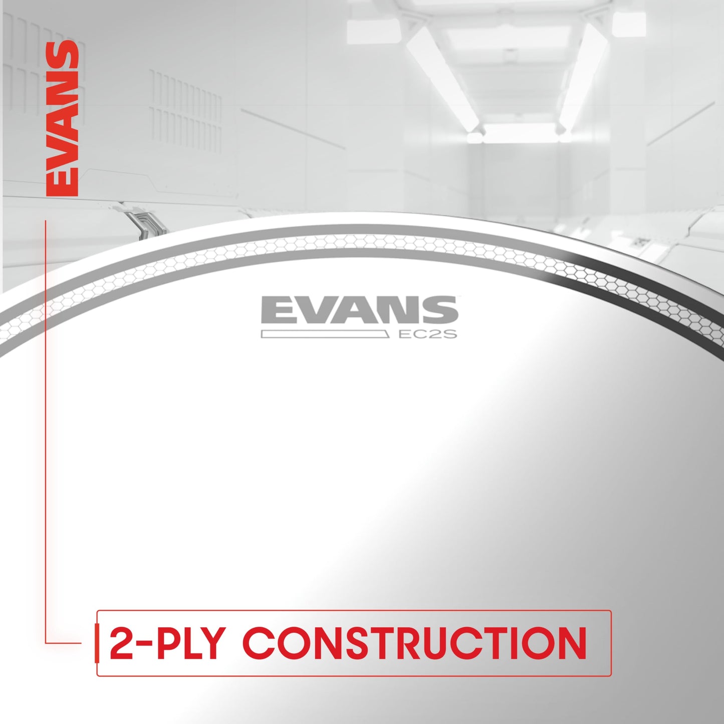 Evans EC2 Drum Head