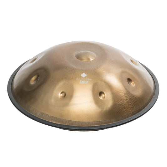 sela Harmony Handpan F Sharp Romanian Hijaz Stainless Steel with Bag (F#3, D4, F4, F#4, G#4, A4, C5, C#5) Percussion Effect (SE203)