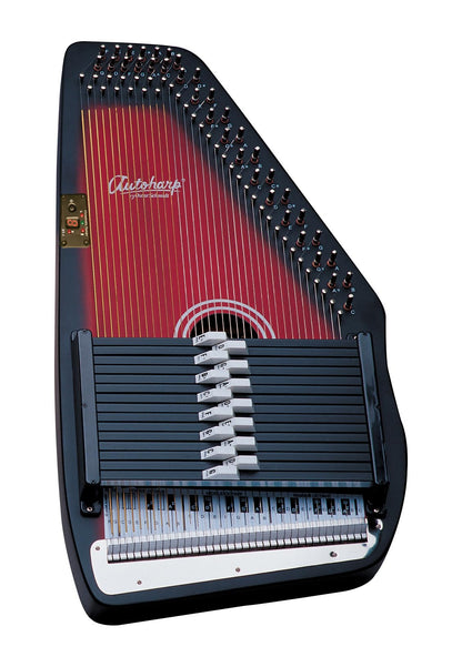 Oscar Schmidt OS15B 15 Chord Acoustic Auto Harp. Tobacco Sunburst