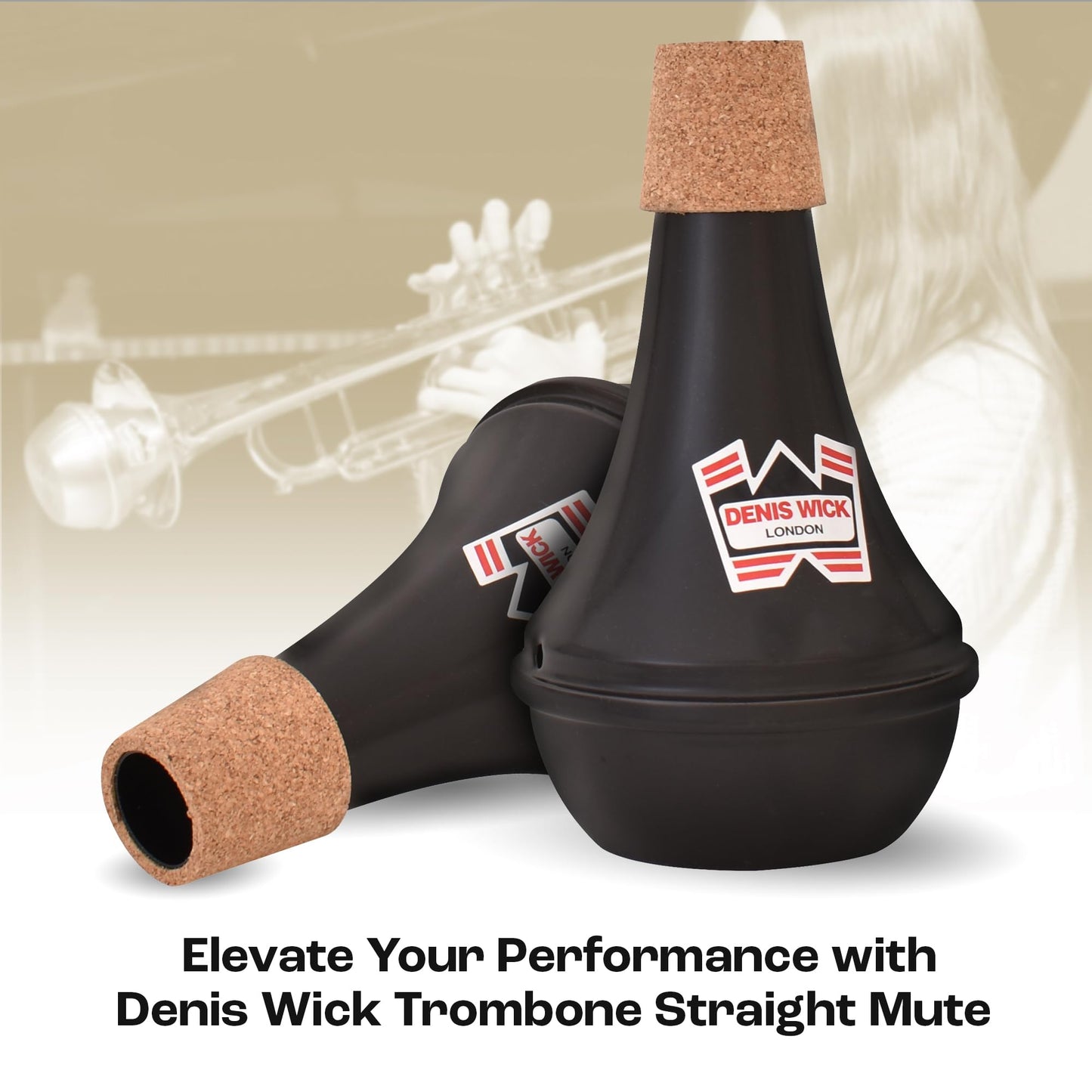 Denis Wick Trumpet Mute | Accessories for Brass Players | Economy Priced Trumpet Mute