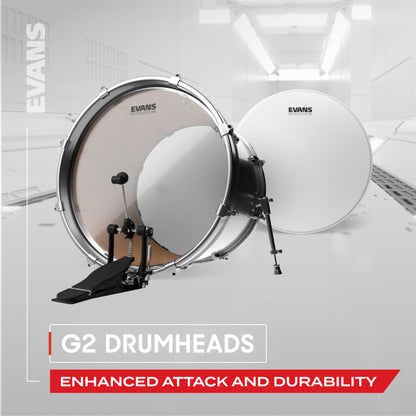 Evans Drum Heads - G2 Coated Tom Drumhead, 8 Inch