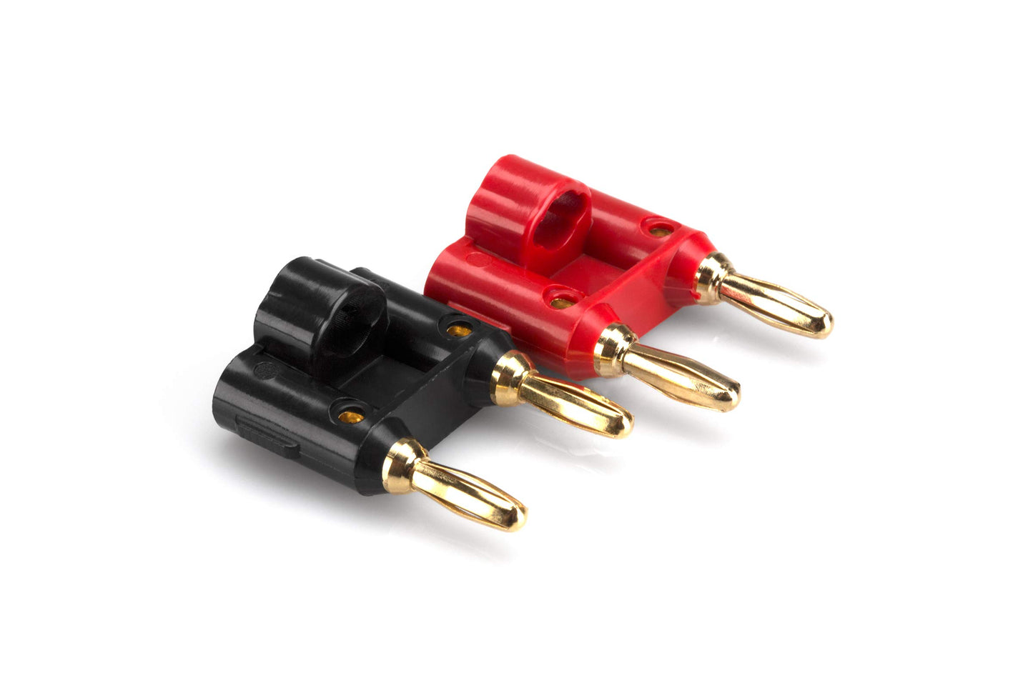 Hosa BNA-100 Dual Banana Connector, 2 Pieces