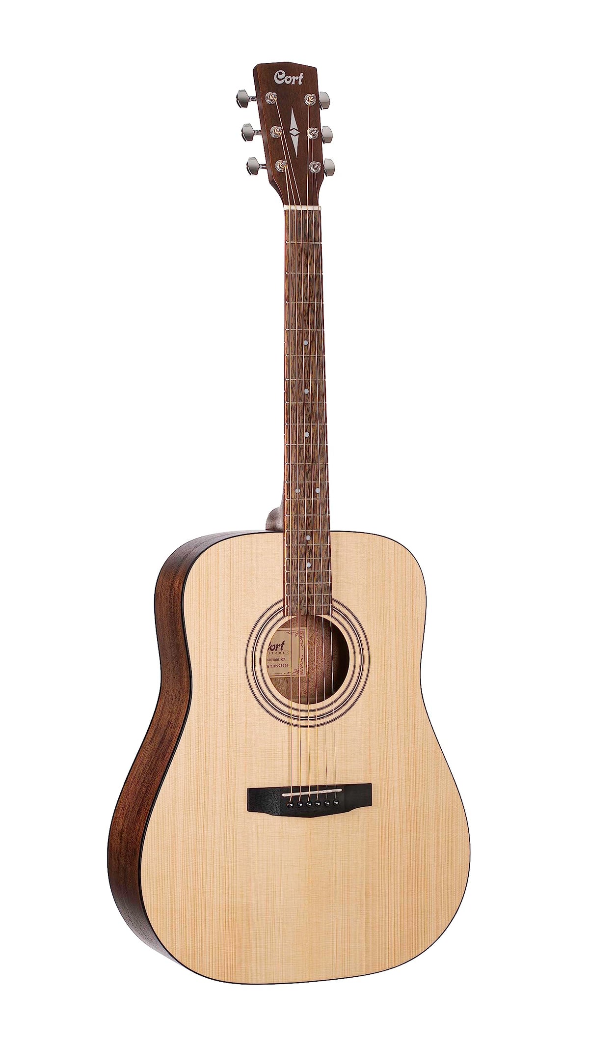 Cort Earth Series Dreadnought Acoustic Guitar Starter Pack. Open Pore