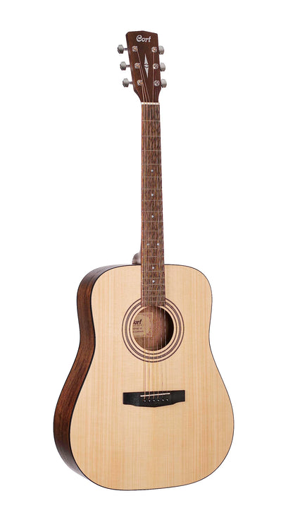 Cort Earth Series Dreadnought Acoustic Guitar Starter Pack. Open Pore